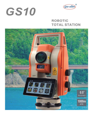 GS10 Geoallen Robotica Stazione totale 1000m Prizmaless